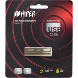 USB Flash накопитель 32Gb HIPER Groovy U32 Titan (HI-USB232GBU280S)