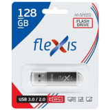 USB Flash накопитель 128Gb Flexis RB-108 3.0 Black (FUB30128RBK-108)