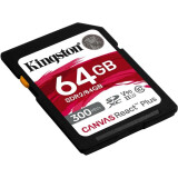Карта памяти 64Gb SD Kingston Canvas React Plus (SDR2/64GB)