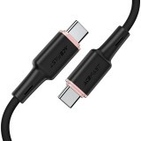 Кабель USB Type-C - USB Type-C, 1.2м, ACEFAST C2-03 Black (AF-C2-03-BK)
