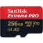 Карта памяти 256Gb MicroSD SanDisk Extreme Pro (SDSQXCD-256G-GN6MA)