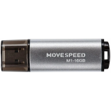 USB Flash накопитель 16Gb Move Speed M1 Silver (M1-16G)
