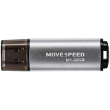 USB Flash накопитель 32Gb Move Speed M1 Silver (M1-32G)