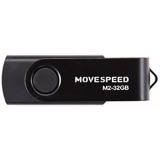 USB Flash накопитель 32Gb Move Speed M2 Black (M2-32G)