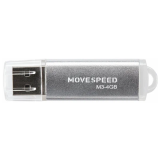 USB Flash накопитель 4Gb Move Speed M3 Silver (M3-4G)