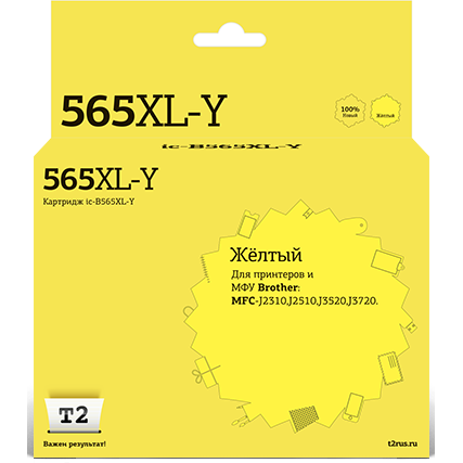 Картридж T2 IC-B565XL Yellow - IC-B565XL-Y