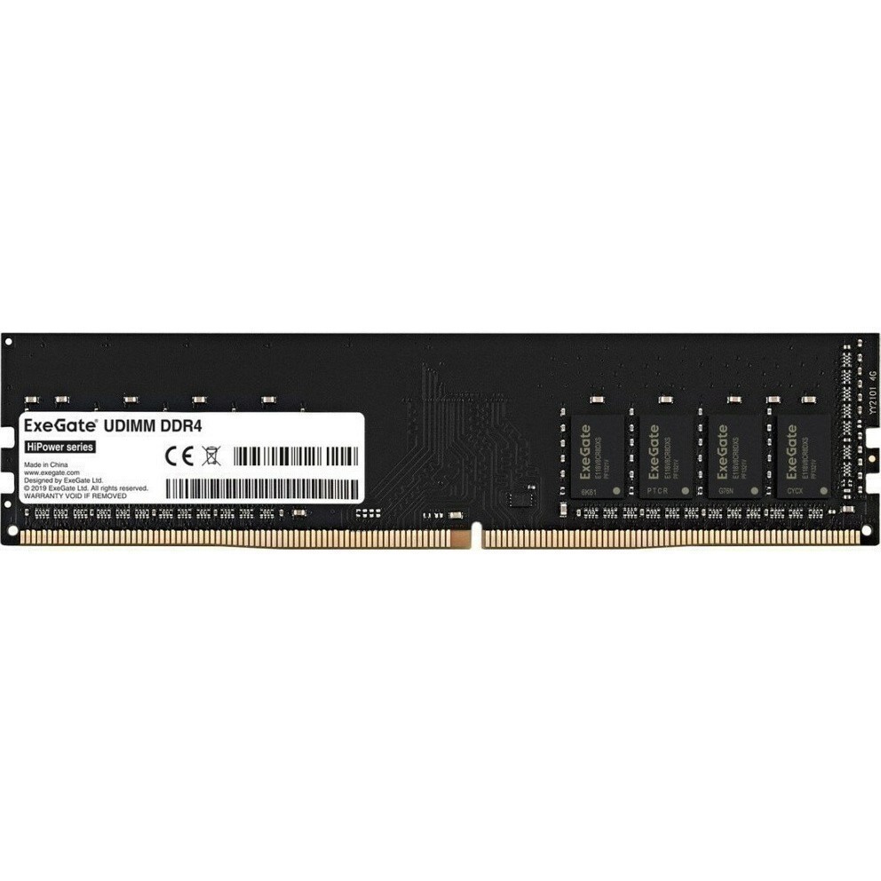 Оперативная память 8Gb DDR4 3200MHz ExeGate HiPower (EX293814RUS)