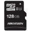 Карта памяти 128Gb MicroSD Hikvision C1 + SD адаптер (HS-TF-C1(STD)/128G/ADAPTER)