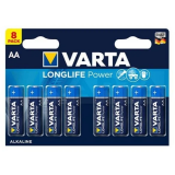 Батарейка Varta Long Life (AA, 8 шт) (04906121418)