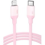 Кабель USB Type-C - Lightning, 1м, UGREEN US387 Pink (60625)