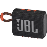 Портативная акустика JBL GO 3 Black/Orange (JBLGO3BLKO)