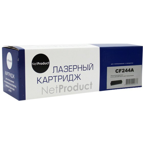 Картридж NetProduct CF244A Black - N-CF244A