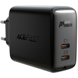 Сетевое зарядное устройство ACEFAST A9 Black (AF-A9-BK)