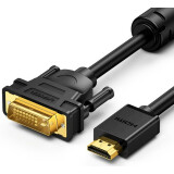 Кабель HDMI - DVI, 1м, UGREEN HD106 (30116)