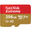 Карта памяти 256Gb MicroSD SanDisk Extreme (SDSQXAV-256G-GN6GN) - фото 2