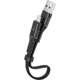 Кабель USB - Lightning, 0.3м, Accesstyle AL24-TF30 Black