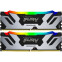 Оперативная память 32Gb DDR5 7200MHz Kingston Fury Renegade Silver RGB (KF572C38RSAK2-32) (2x16Gb KIT)