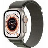 Умные часы Apple Watch Ultra 49mm Titanium Case with Green Alpine Loop M (MQEW3LL/A)