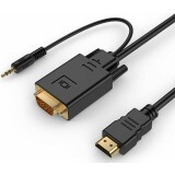 Кабель HDMI (M) - VGA (M), 3м, Gembird A-HDMI-VGA-03-10