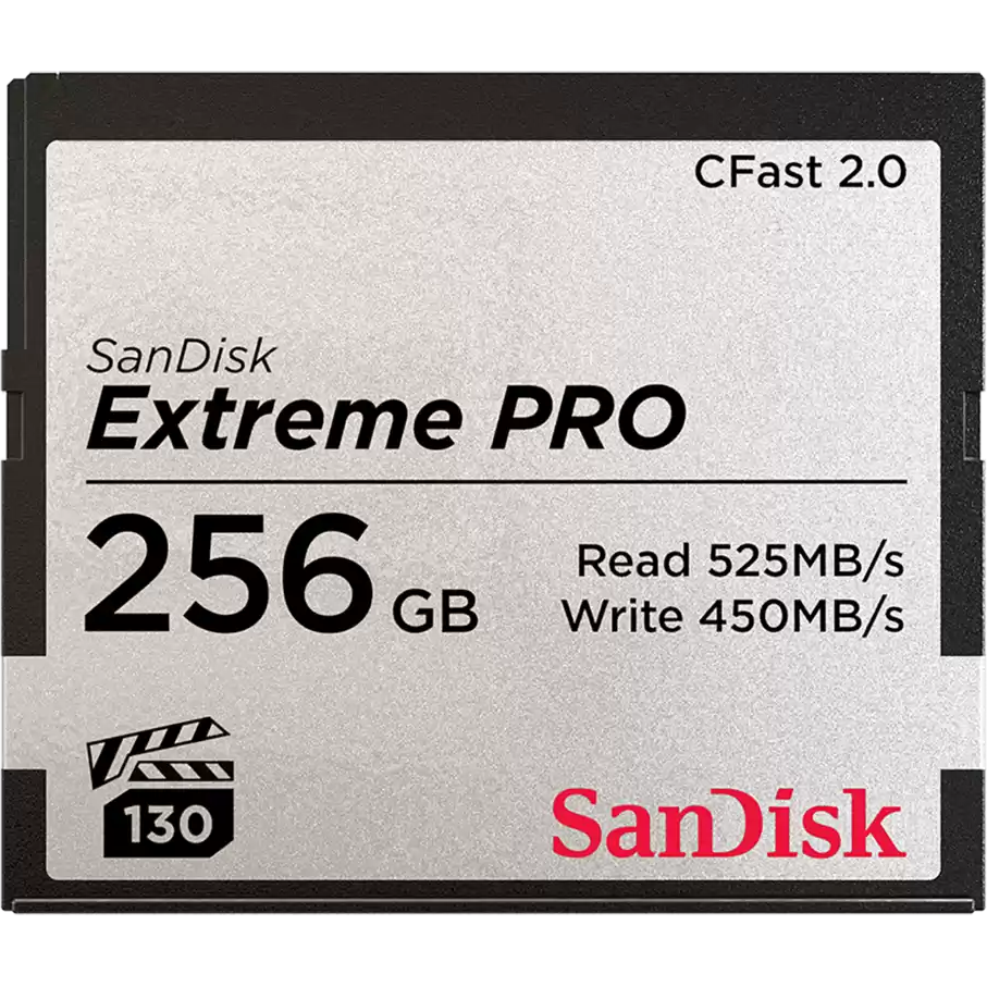 Карта памяти 256Gb CFast SanDisk Extreme Pro (SDCFSP-256G-G46D)