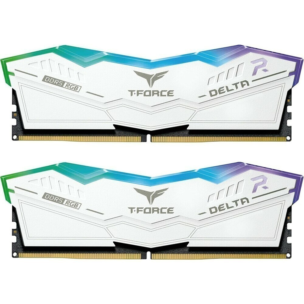 Оперативная память 32Gb DDR5 6000MHz Team T-Force Delta RGB (FF4D532G6000HC30DC01) (2x16Gb KIT)