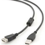 Кабель удлинительный USB A (M) - USB A (F), 1м, Filum FL-CPro-U2-AM-AF-F1-1M