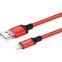 Кабель USB - Lightning, 2м, HOCO X14 Black/Red - 6957531062899 - фото 2