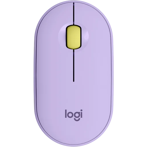 Мышь Logitech Pebble M350 Lavender Lemonade (910-006752)