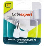 Разъём антенный/коаксиальный (M) Cablexpert TVPL-09 (TVPL-9)