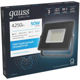Прожектор Gauss Qplus 50W 4250lm (690511350)
