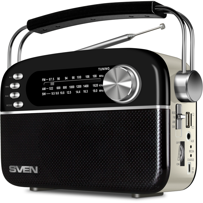 Радиоприёмник Sven SRP-505 Black - SV-020446