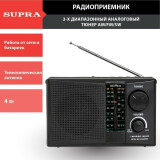 Радиоприёмник Supra ST-19U Black