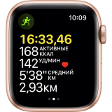Умные часы Apple Watch SE 44mm Gold Aluminum Case with Starlight Sport Band (MKQ53LL/A)