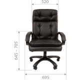 Офисное кресло Chairman 442 Black (00-07051155) (00-07051155/00-07127984)