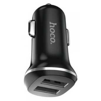 Автомобильное зарядное устройство HOCO Z1 Black (HC-35909)