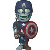 Фигурка Funko Vinyl SODA What If Zombie Captain America (58668)