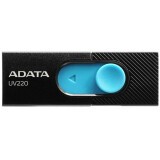 USB Flash накопитель 32Gb ADATA UV220 Black/Blue (AUV220-32G-RBKBL)