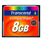 Карта памяти 8Gb Compact Flash Transcend 133x (TS8GCF133)