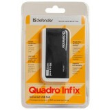 USB-концентратор Defender QUADRO INFIX (83504)