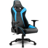 Игровое кресло Sharkoon Elbrus 3 Black/Blue (ELBRUS-3-BK/BU)