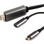 Кабель USB Type-C - HDMI, 1.8м, VCOM CU423MCPD-1.8M - фото 2