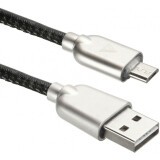 Кабель USB A (M) - microUSB B (M), 1м, ACD ACD-U926-M1B Black