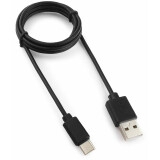 Кабель USB - USB Type-C, 1м, Гарнизон GCC-USB2-AMCM-1M