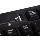 Клавиатура Sven Standard 304 USB+HUB Black (SV-03100304UB)