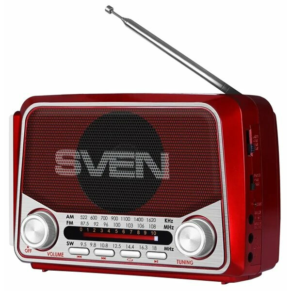 Радиоприёмник Sven SRP-525 Red - SV-017163