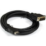 Кабель HDMI - DVI, 2м, ExeGate EX-CC-HDMIM-DVIM-2.0 (EX284906RUS)