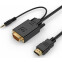 Кабель HDMI (M) - VGA (M), 10м, Gembird A-HDMI-VGA-03-10M - фото 2
