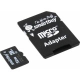 Карта памяти 32Gb MicroSD SmartBuy + SD адаптер (SB32GBSDCL10-01)