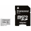 Карта памяти 128Gb MicroSD Transcend + SD адаптер  (TS128GUSD300S-A)