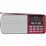 Радиоприёмник Perfeo ЕГЕРЬ FM+ Red (i120-RED)